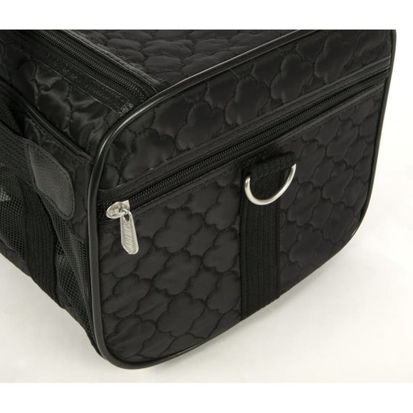 Worldwise Deluxe Lattice Stitch Travel Pet Carrier - Airline Approved, Small - Picture 2 of 11